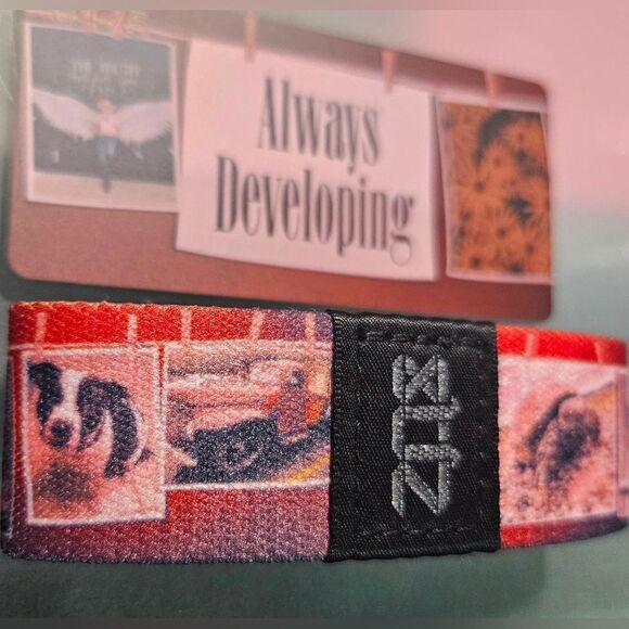 ZOX "ALWAYS DEVELOPING" #475/1000 Turtle Cat Dog SOLD OUT Collectible Wristband - Picture 10 of 16